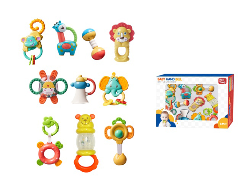 Baby Rattle Teether 11PCS