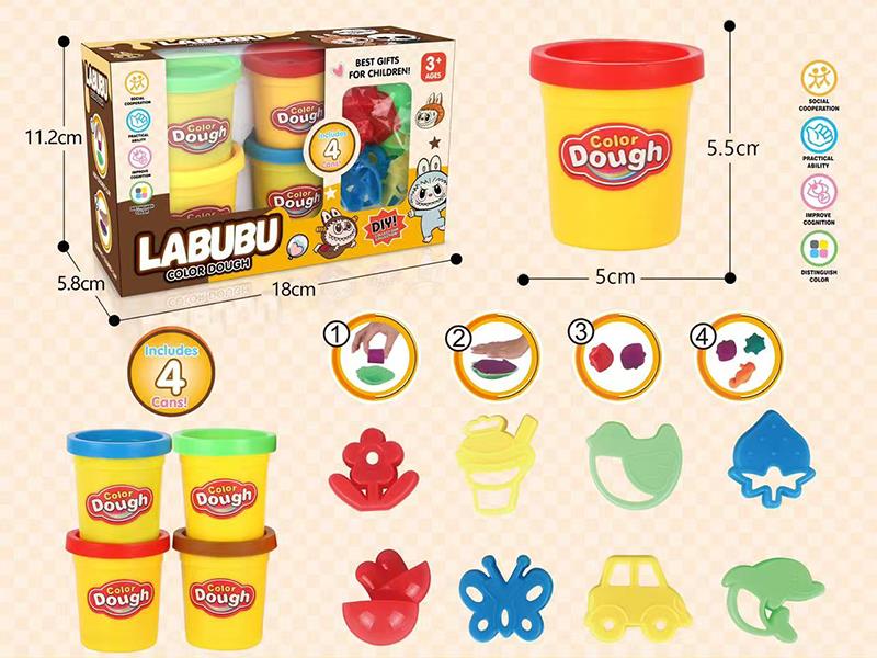 Labubu Color Dough Set