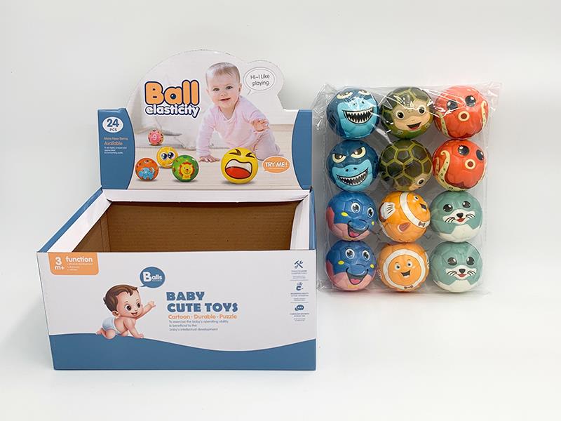 PU Sea Animal Balls 24pcs