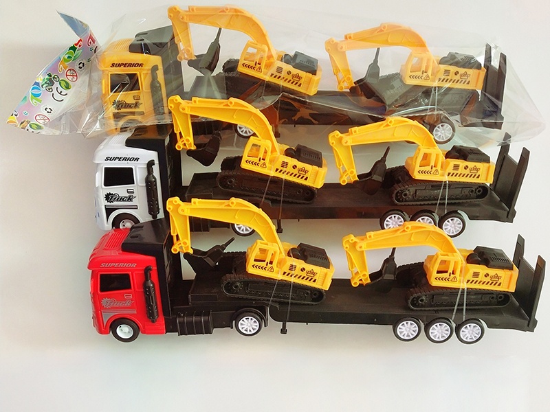 Friction Heavy Truck With Excavator