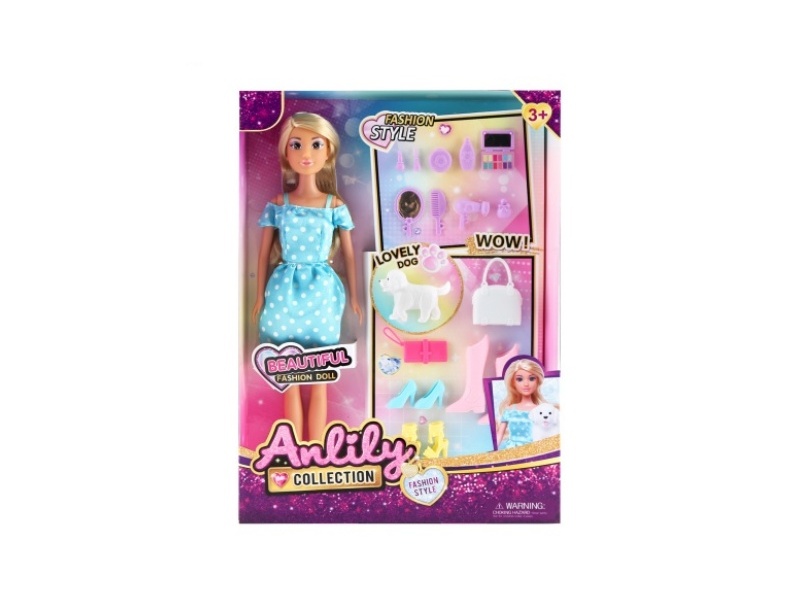 11.5-Inch Solid Doll (Brown Skin Color)