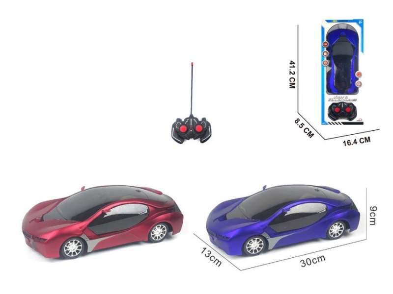 4-Channel  Remote Control Car Frosted Bmw