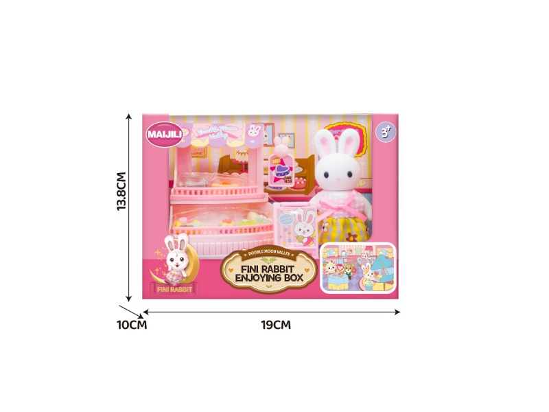 Finnie Bunny Mini Dessert Shop
