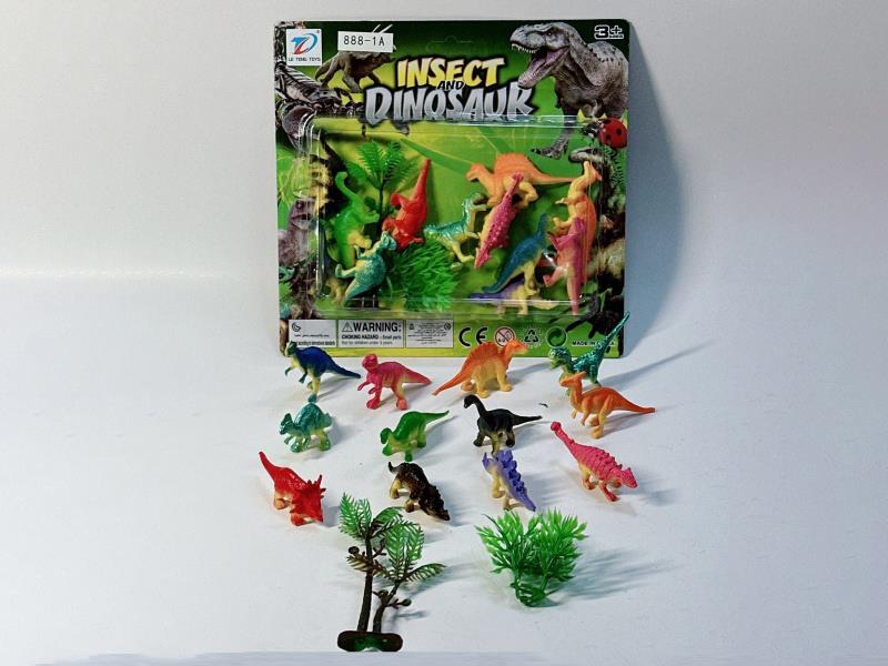 Pvc Simulation Dinosaur 15Pcs