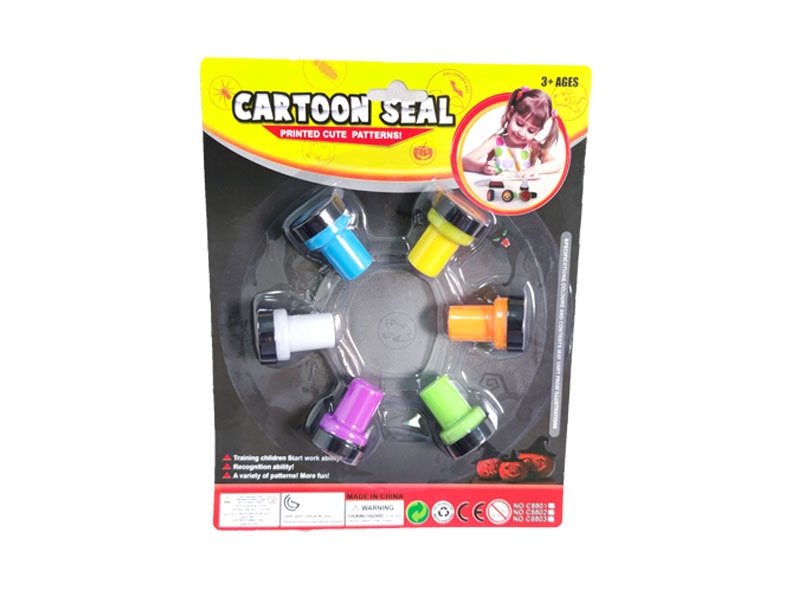 Christmas Stamp, 6Pcs