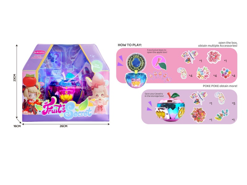Sure Enough Beauty Princess Apple Magic Box Blind Box