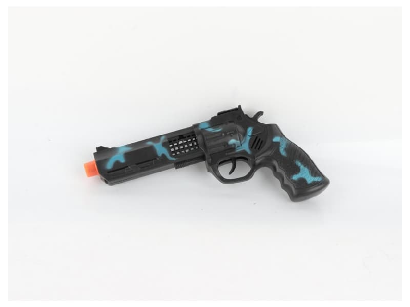 Camouflage blue flint gun