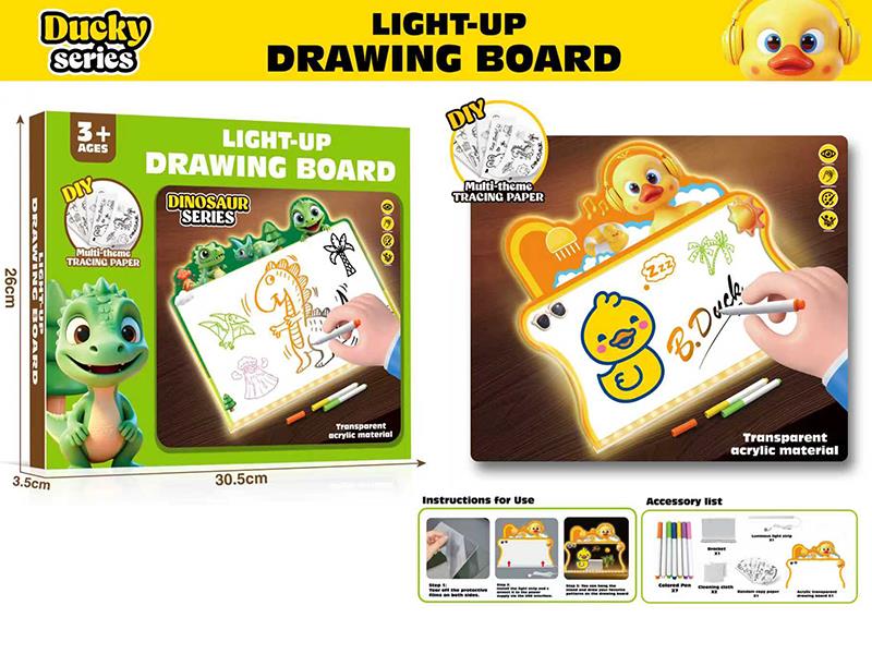 Light-Up Acrylic Drawing Board