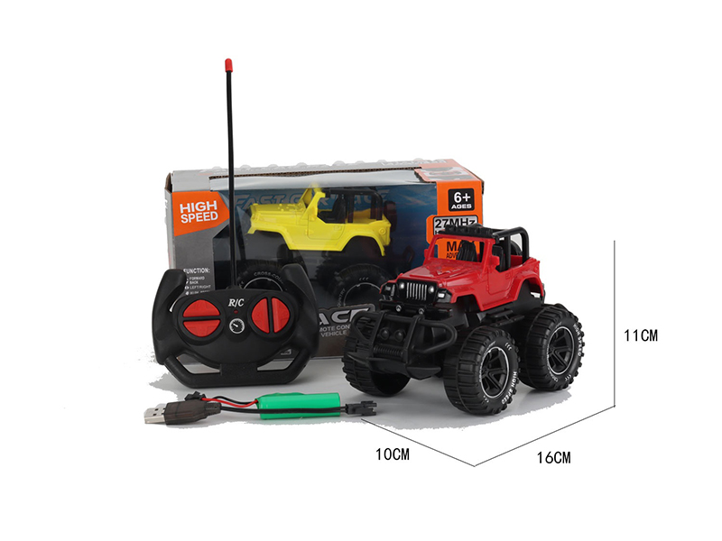 4-Channel Remote Control Wrangler Off-Road Vehicle