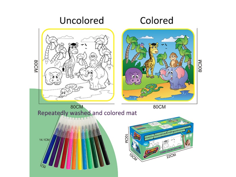 Graffiti Blanket Animal Style