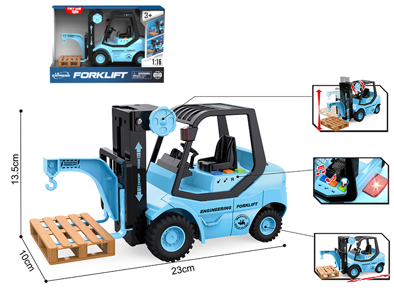 1:16 Friction Forklift(Light And Music)