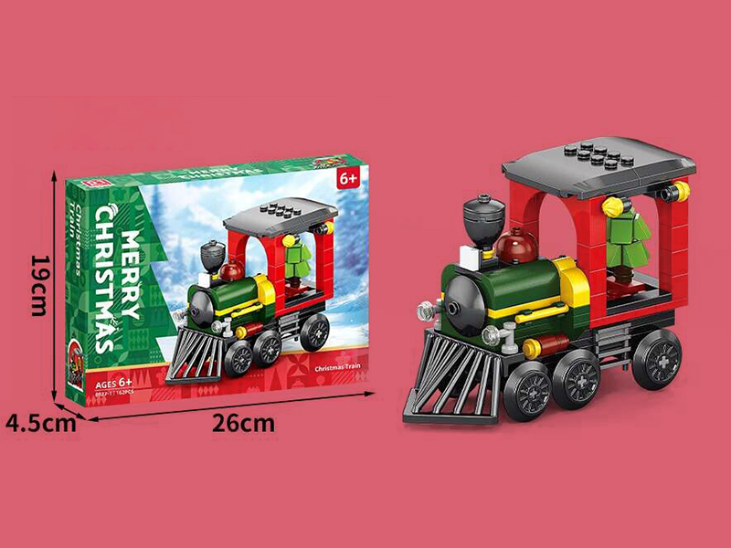 Christmas Train Building Blocks 162PCS