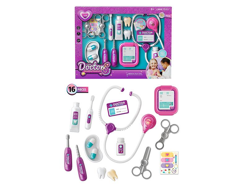Doctor Set With Light And Sound (16PCS)