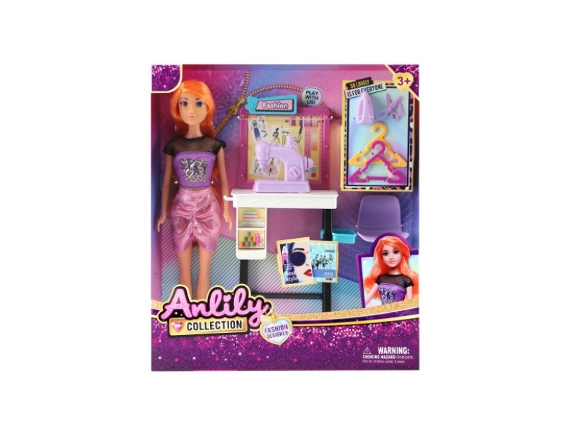 11.5-Inch Solid Doll (Brown Skin Color)