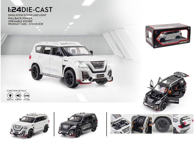 The Nissan Patrol Was Produced At 1:24