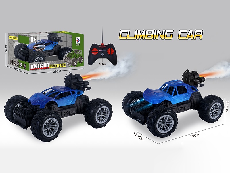 Remote Control Spray Climbing Car