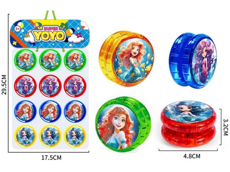 Mermaid Yo-Yo (12Pcs)