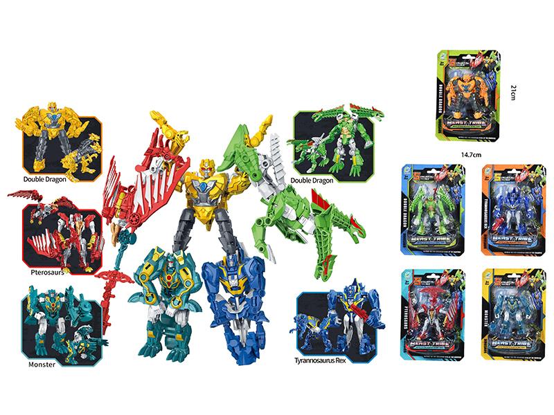 Transformation Dinosaur Mecha Warrior