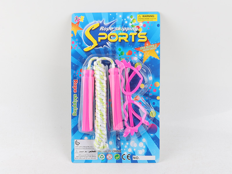 Rope Skipping + Glasses