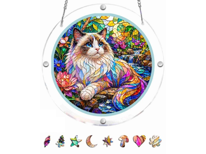 8.2-Inch Acrylic Jigsaw Puzzle