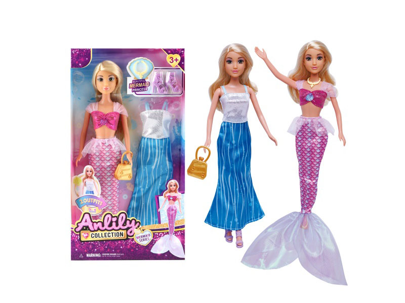 Anlili 11.5-Inch Solid Doll (Brown Skin)