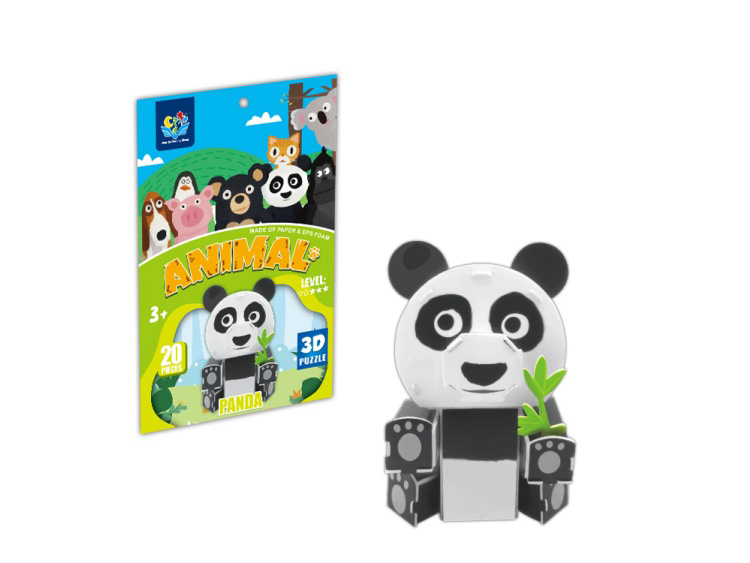 Dimensional Puzzle Panda