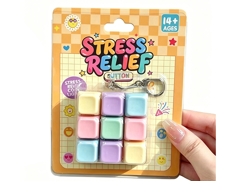 9-Key Keyboard Keychain - No Light