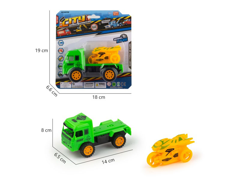 Inertial Vehicle-Mounted Motorcycle