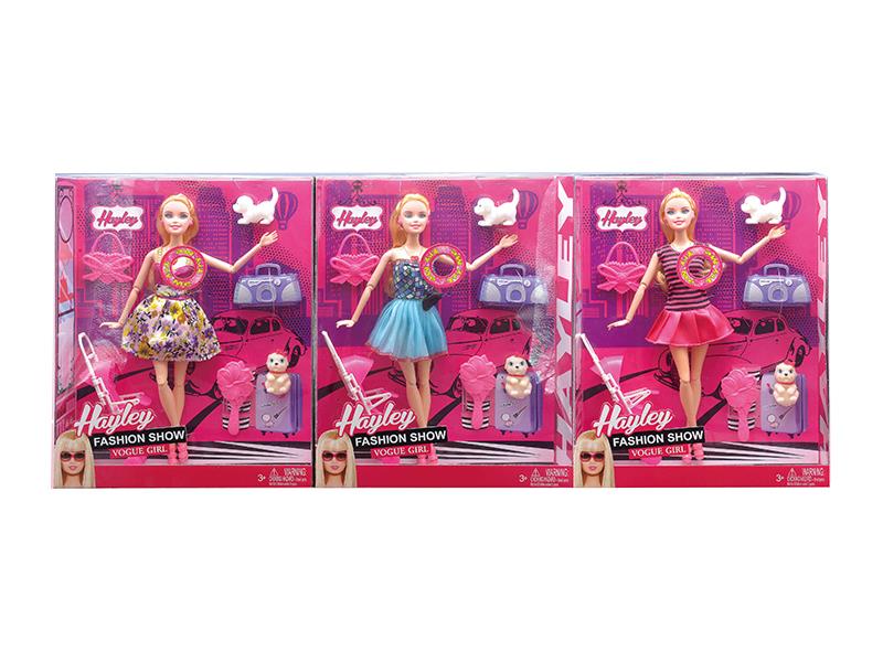 Hayley Fashion Doll Set(Lights,Music)