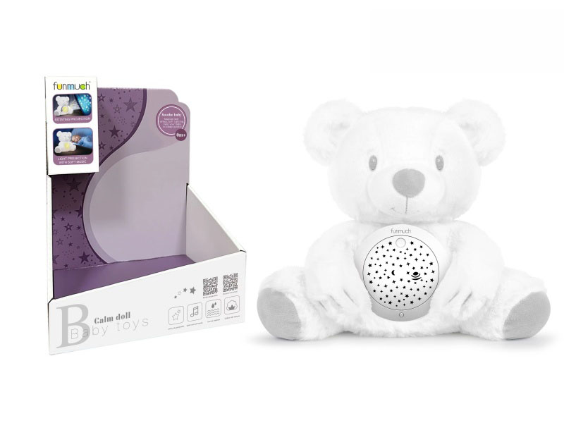 Plush Rotating Projection Sleep Device (Bear)