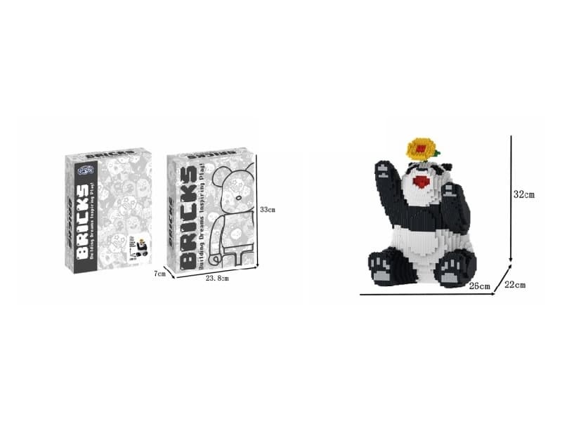 Daddy Rabbit Building Blocks 5256Pcs