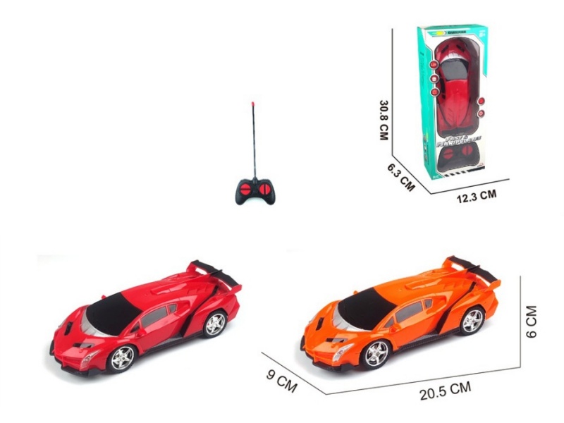 4-Channel  Rambo Skeleton Remote Control Car