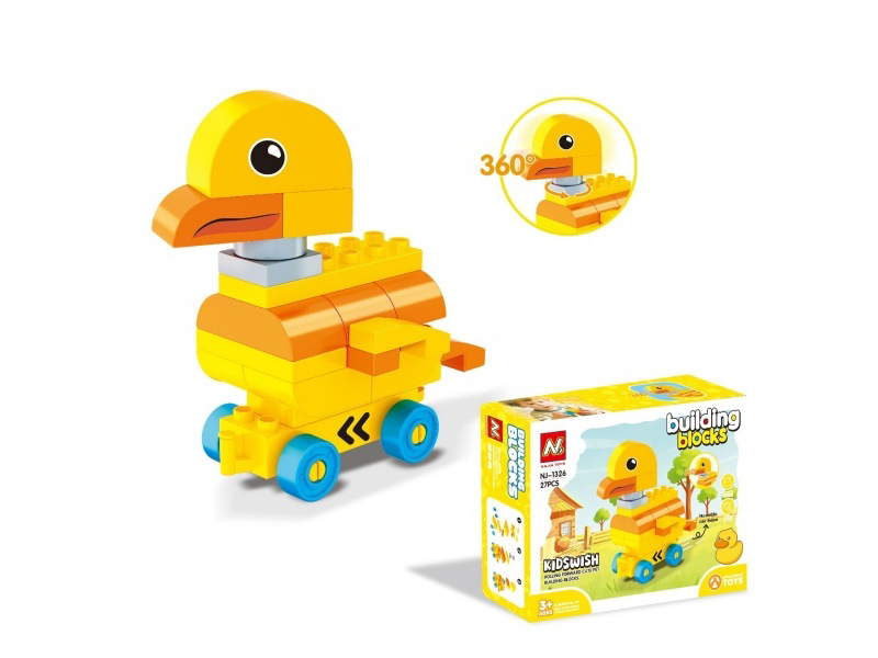 Building Blocks: Big Yellow Duck (27 Pieces)