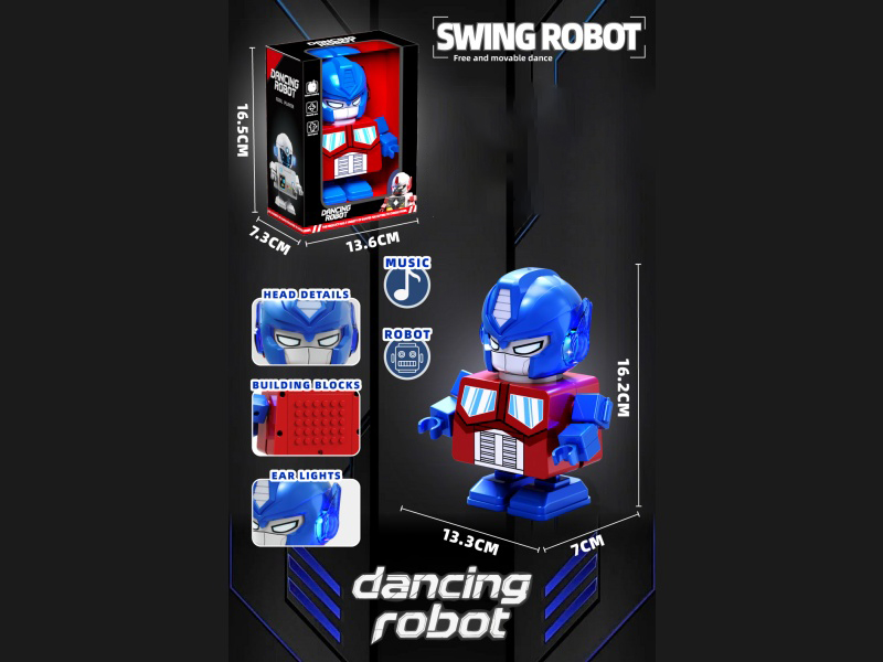 Electric Dancing And Swinging Robot (Optimus Prime)