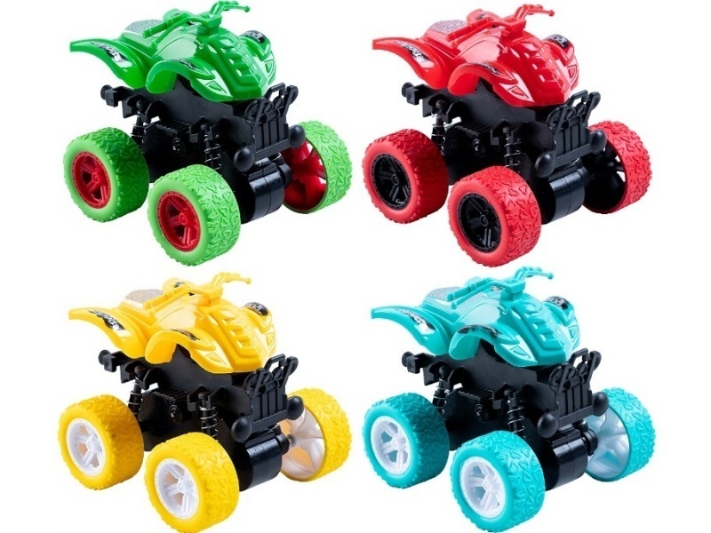 Solid Color Of The Inertial Stunt Four-Wheel Drive Beach Buggy