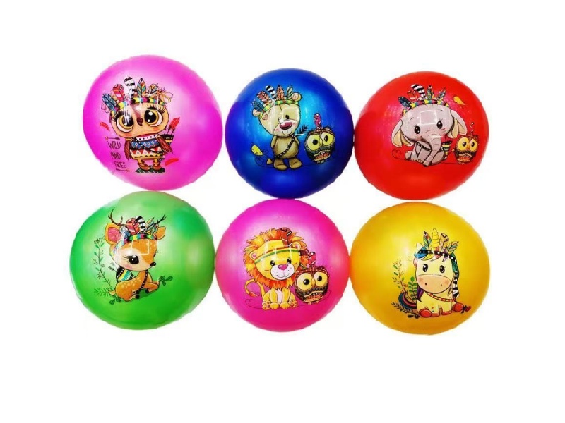 9-Inch Feather Crown Labeling Ball