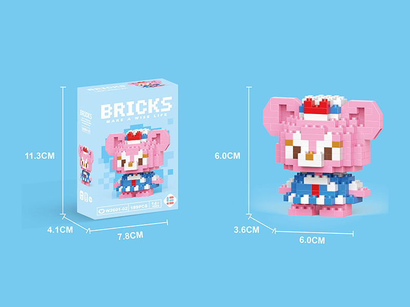 Mini ShellieMay The Disney Bear Building Blocks 189PCS