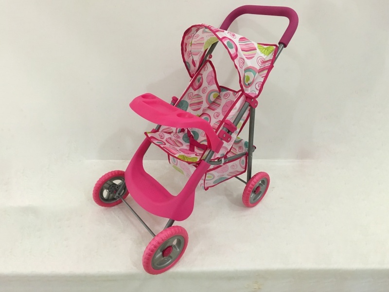 The Seat Of The Baby Stroller (Iron) Is Adjustable