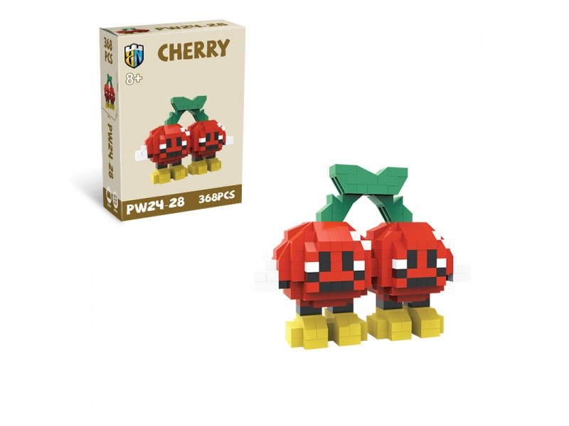 Fruit Series - Cherry Building Blocks 368PCS