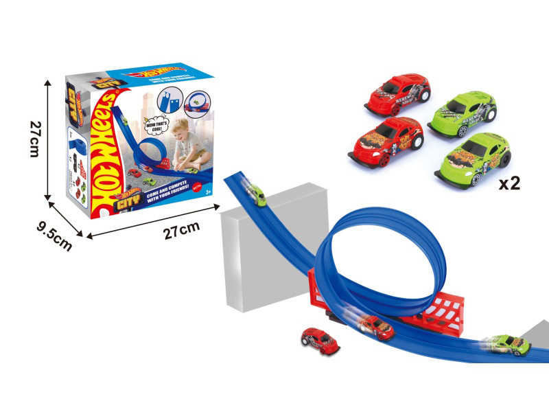 The Wind And Fire Wheel High-Speed Rebound Car Has A 5-Meter Double Track