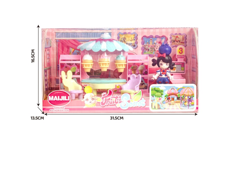 Mini Princess Ice Cream Shop