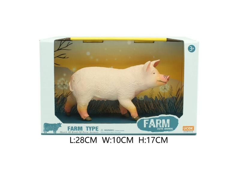 8-Inch Rubber-Lined Cotton Pig