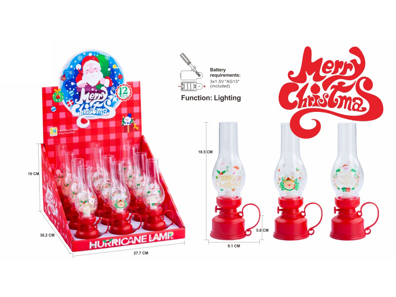 Christmas Kerosene Lamp 12pcs
