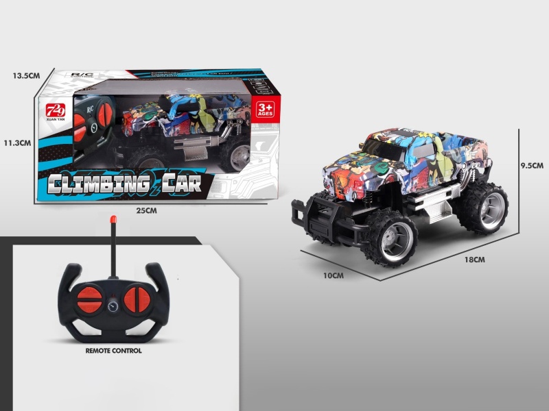 1:22 Graffiti Remote Control Cross Country Car