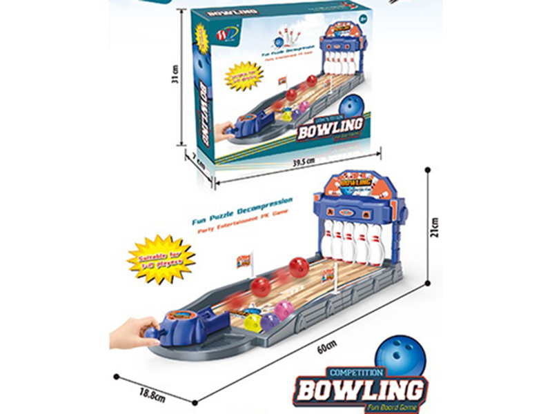 Two-Player Bowling Board Game