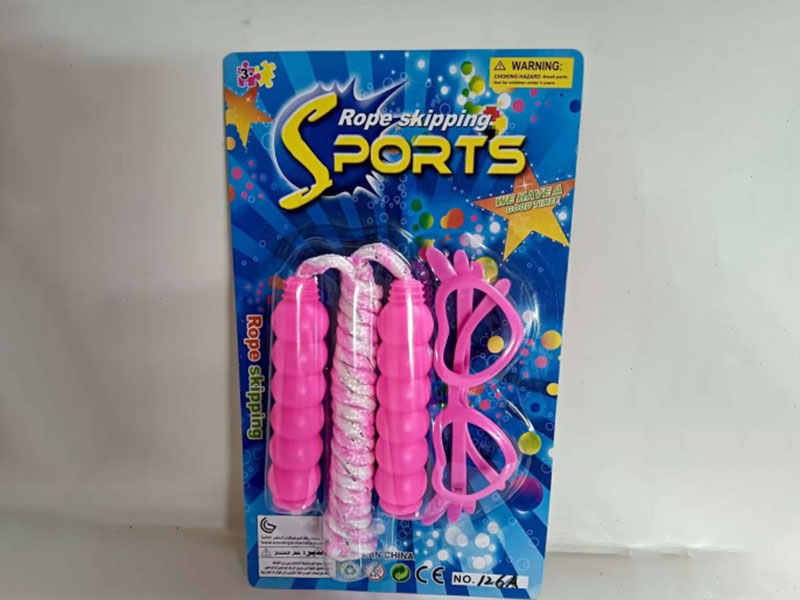 Gourd Section Skipping Rope With Glasses