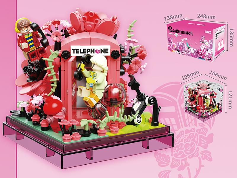 Box Series Building Blocks - Love Is Sharing(Peony)