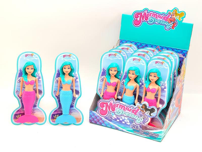 Wind Up Wag Tail Mermaid(7 Inch)12PCS