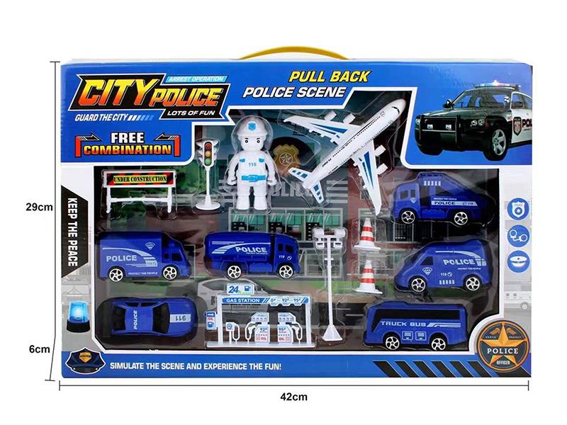 Police Cars Set