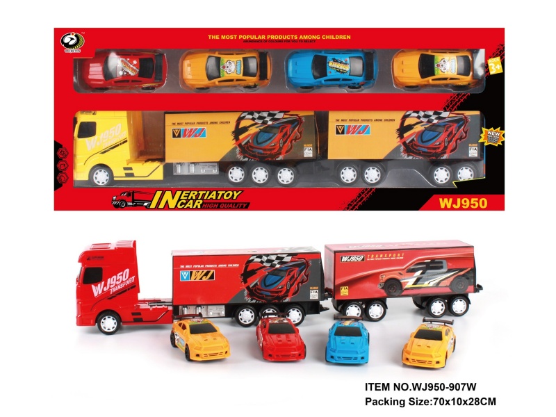 Friction Container Car